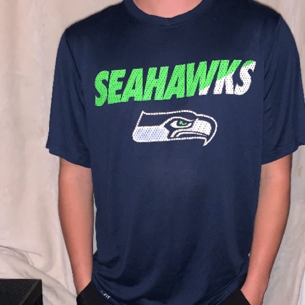 NEW W TAGS NFL Nike Seattle seahawks dri fit shirt